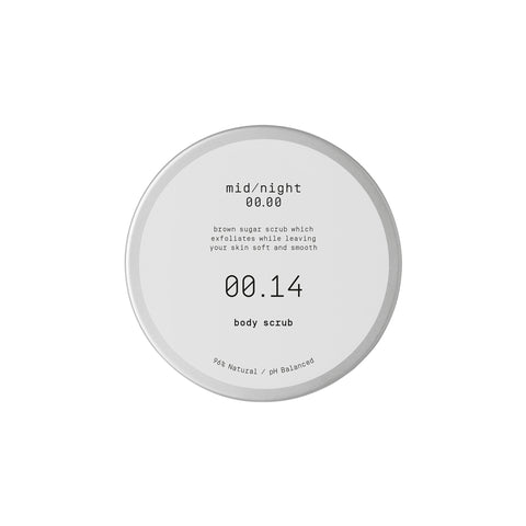 mid/night 00.00 - სხეულის სკრაბი 00.14 - 200მლ