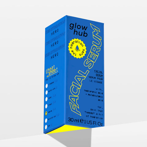 Glow Hub - The Hydration Hero სახის შრატი - 30მლ