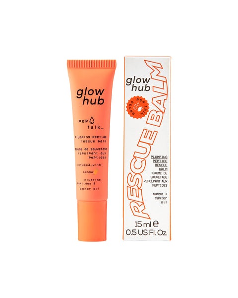 Glow Hub - Pep Talk აღმდგენი ბალმი პეპტიდებით - Mango - 15ml
