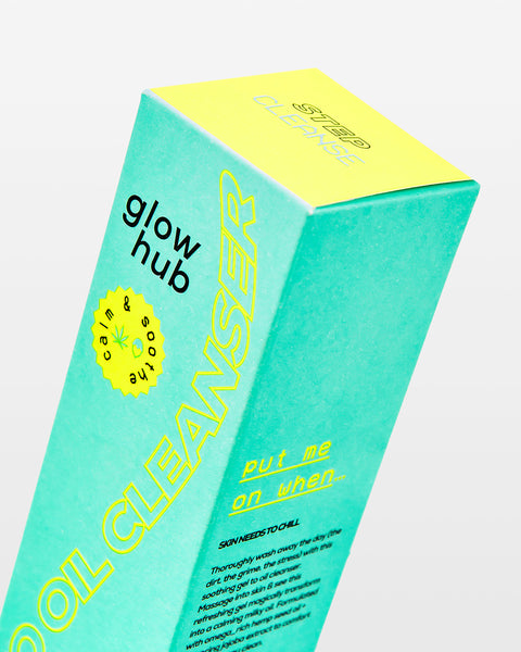 Glow Hub - დამამშვიდებელი & დამარბილებელი ზეთოვანი დასაბანი გელი - 120მლ