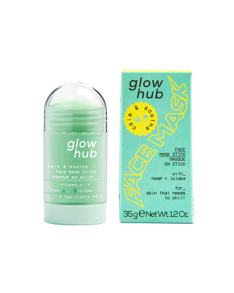 Glow Hub - დამამშვიდებელი და დამარბილებელი სახის ნიღაბი-სტიკი - 35გ