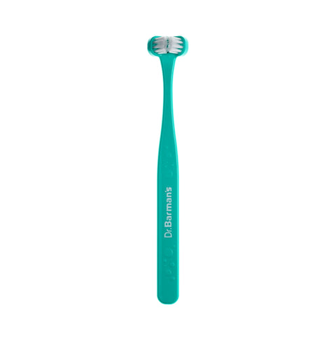 Dr.Barman's - SuperBrush 1 - ცისფერი -კბილის სამთავიანი ჯაგრისი - 0-6 წლამდე ბავშვებისთვის