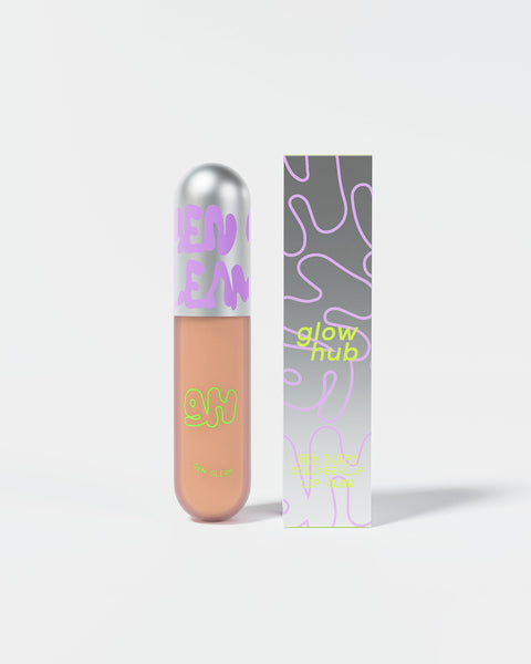 Glow Hub - Gen Gleam ტუჩის გლოსი - Milked - 3მლ