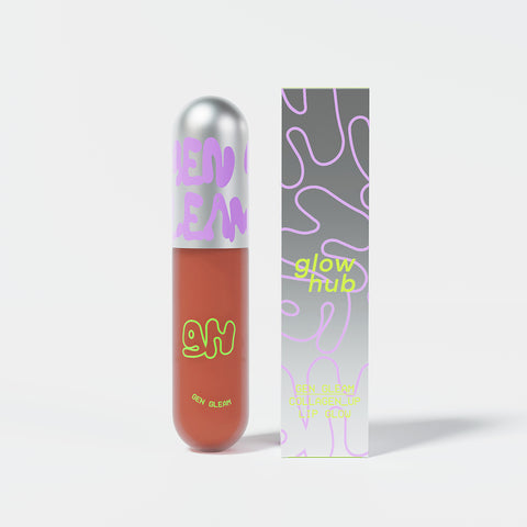 Glow Hub - Gen Gleam ტუჩის გლოსი - Snack - 3მლ