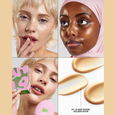 Glow Hub - Glaze Face Frosting Serum Drops - Golden Hour 40ml