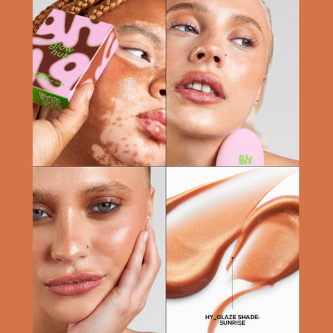 Glow Hub - Glaze Face Frosting Serum Drops - Sunrise 40ml