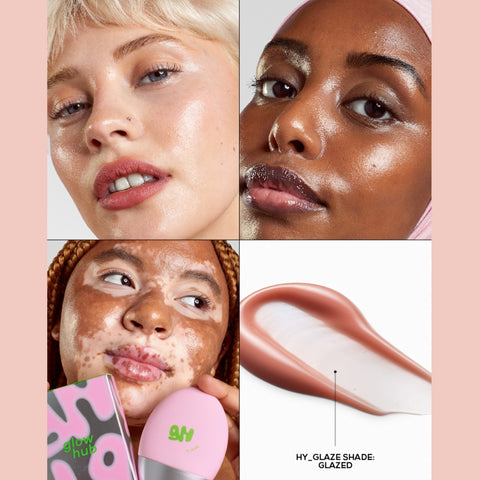 Glow Hub - Glaze Face Frosting Serum Drops - Glazed 40ml