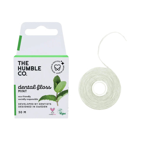 Humble - კბილის ძაფი - Fresh Mint - 50მ