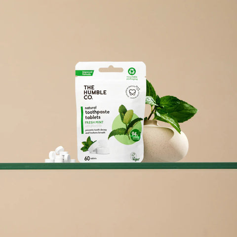 Humble - Natural Toothpaste Tablets - With Fluoride N60