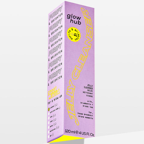 Glow Hub - გამწმენდი და გამაღიავებელი დასაბანი ჟელე - 120მლ