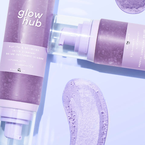 Glow Hub - გამწმენდი და გამაღიავებელი დასაბანი ჟელე - 120მლ