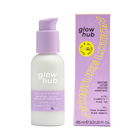 Glow Hub - გამწმენდი და გამაღიავებელი დამატენიანებელი ლოსიონი - 95მლ