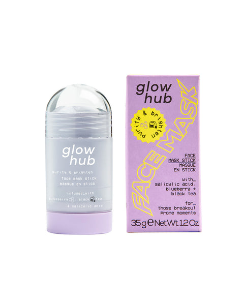 Glow Hub - გამწმენდი და გამაღიავებელი სახის ნიღაბი-სტიკი - 35გ