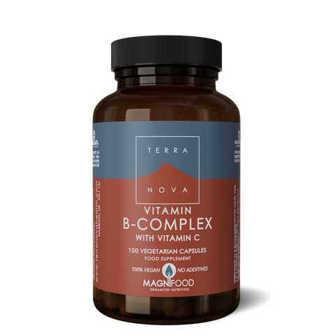 Terranova - B Complex with Vitamin C capsule N100