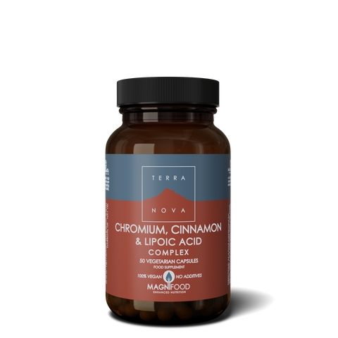 Terranova - Chromium, Cinnamon & Lipoic Acid Complex capsule N50