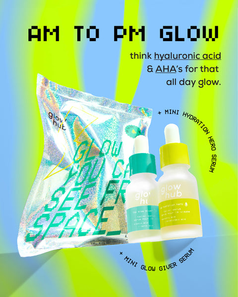 Glow Hub - Glow You can See From Space - Hydration Hero Duo Bag