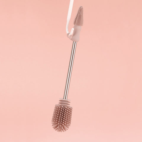 Haakaa - Silicone Cleaning Brush Kit  - Blush