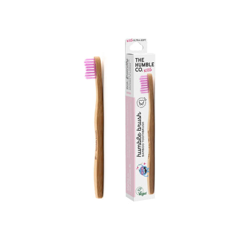 Humble - Kids Brush - Purple - Ultra-soft - 2-8 Years