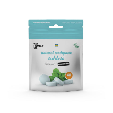 Humble - Natural Toothpaste Tablets - Without Fluoride N60