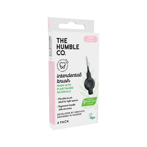 Humble - Plant-Based Interdental Brush - Size 0 - Pink N6