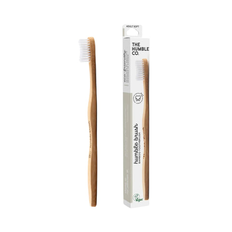 Humble Adult Brush - White - Soft - 12+ Years