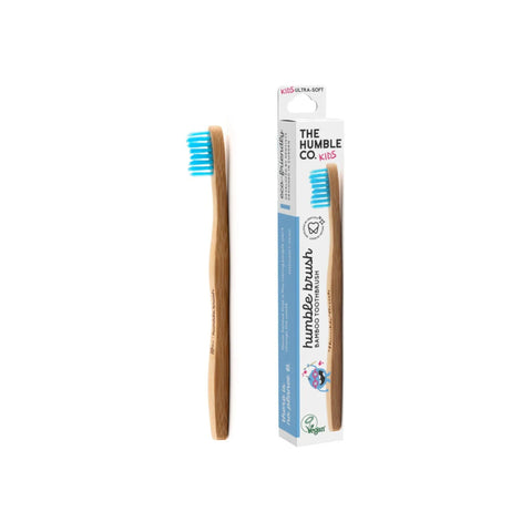 Humble Kids Brush - Blue - Ultra-Soft - 2-8 Years