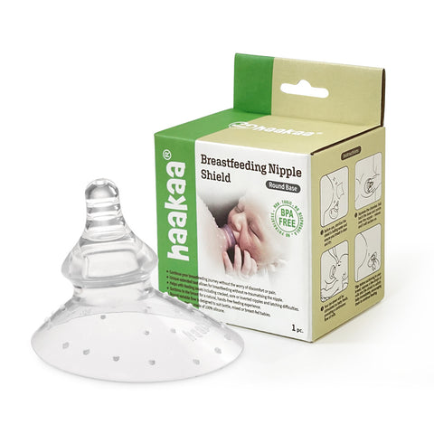 Haakaa - Breastfeeding Nipple Shield - Round Base N1