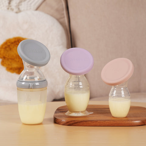 Haakaa - Silicone Manual Breast Pump Cap - Lavender N1