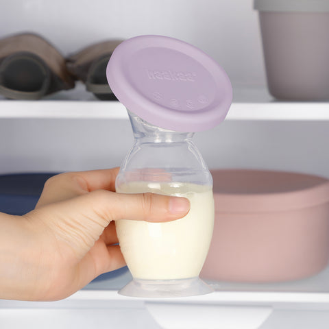 Haakaa - Silicone Manual Breast Pump Cap - Lavender N1