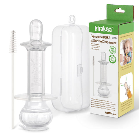 Haakaa - SqueezeDose Silicone Dispenser - Set