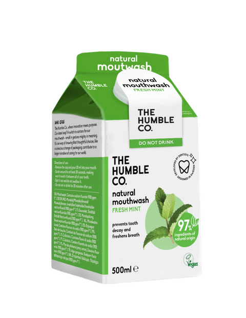 Humble Natural Mouthwash - Fresh Mint 500ml
