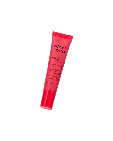 Glow Hub - Pep Talk Plumping Peptide Rescue Balm - Cranberry - 15ml