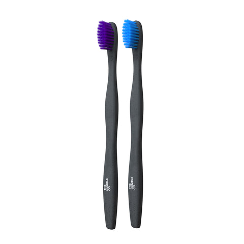 Humble Plant-Based Toothbrush (12+ years) Purple/Blue - Soft N2