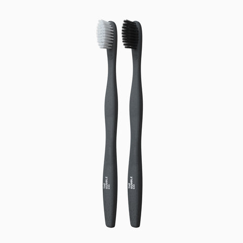 Humble Plant-Based Toothbrush (12+ years) White/Black - Soft N2