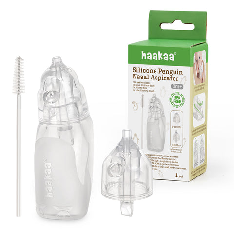 Haakaa - Silicone Penguin Nasal Aspirator N1