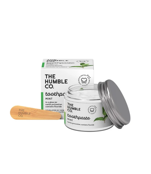 Humble - Natural Toothpaste in glass jar - Fresh Mint - 50ml