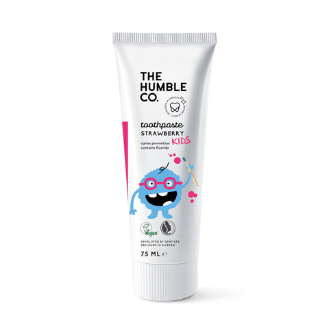 Humble - Natural Kids Toothpaste - Strawberry - 75ml