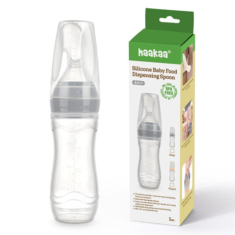 Haakaa - Silicone Baby Food Dispensing Spoon 120ml N1