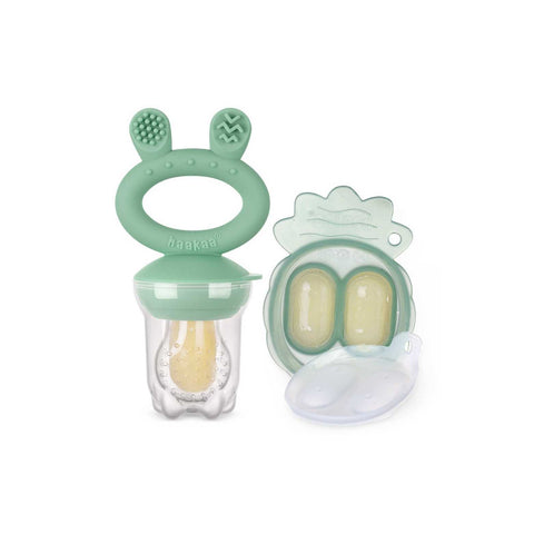 Haakaa - Fresh Food Feeder - Pea Green - Mini Combo