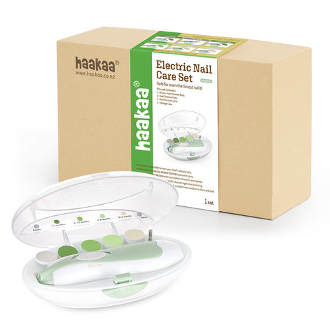 Haakaa - Baby Nail Care Set - Electric - Meadow