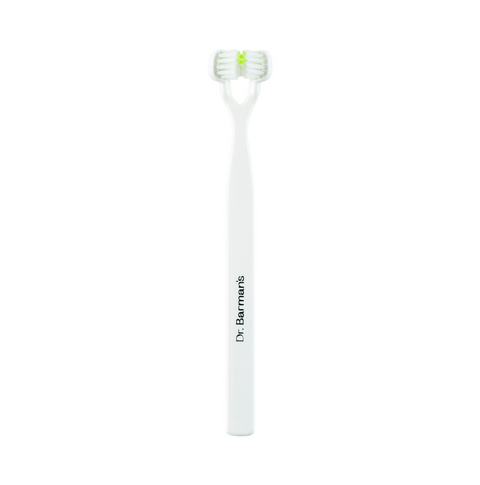 Dr.Barman's - SuperBrush Special 5 - Toothbrush - White/Green 12+y